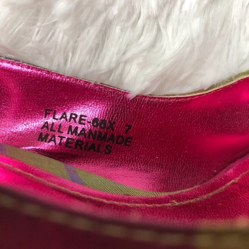 ANNE MICHELLE Slingback Peep Toe Heels. EUC.